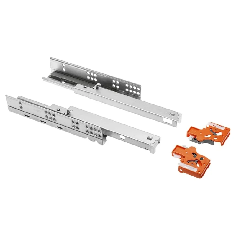 Направляющие полного выдвижения GTV MODERN SLIDE L-400 с выталкивателем PB-0FPO-400