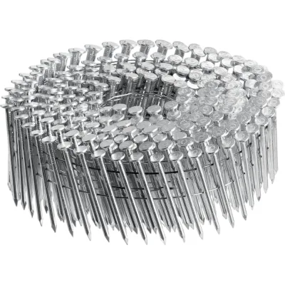 Барабанные гвозди для сайдинга оцинкованные Зубр CSN 57x2.3 мм, 9000 шт 305386-57