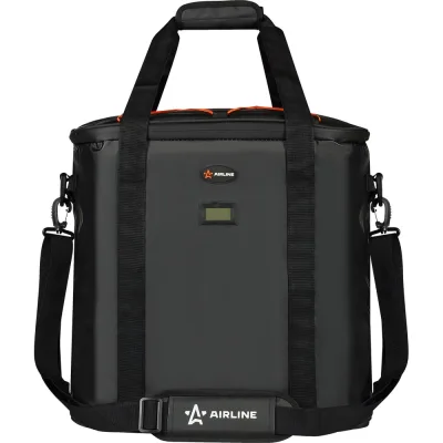 Сумка-холодильник Airline Black Edition 65 л, охлажд/нагрев 12В, 55Вт 42х38х41см, черная ACFK012