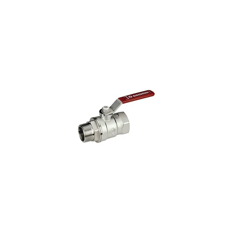 Шаровой кран Giacomini латунь хром R254DL 32 Ру35 ВР/НР рычаг R254LX006 007-0904