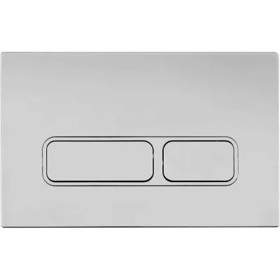 Кнопка смыва двойная Aquanet AQ-PRO-SLIM-01CR АВC хром (380294) 00380294