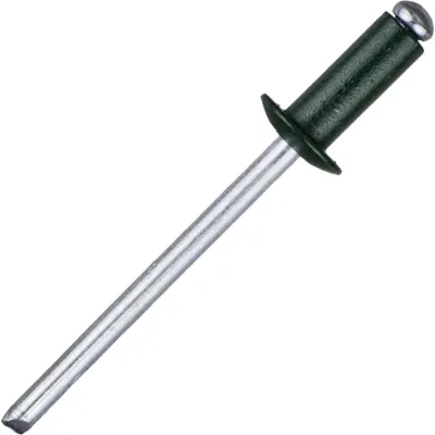 Заклепки Спец 4,0x10 RAL 6005 (темно-зеленый), 50 шт., блистер 3954