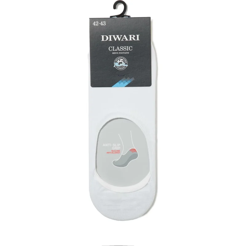 Мужские хлопковые подследники DIWARI CLASSIC 16С-17СП, р.27, 000 белый 1001350010020015000