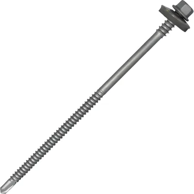 Саморез для сэндвич-панелей HARDWEX ТМ HWX5-P10-6.3/5.5x135 мм, св.№3, RUSPERT, 100 шт. 5190000240553