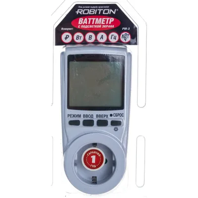 Ваттметр Robiton PM-3 BL1 15427