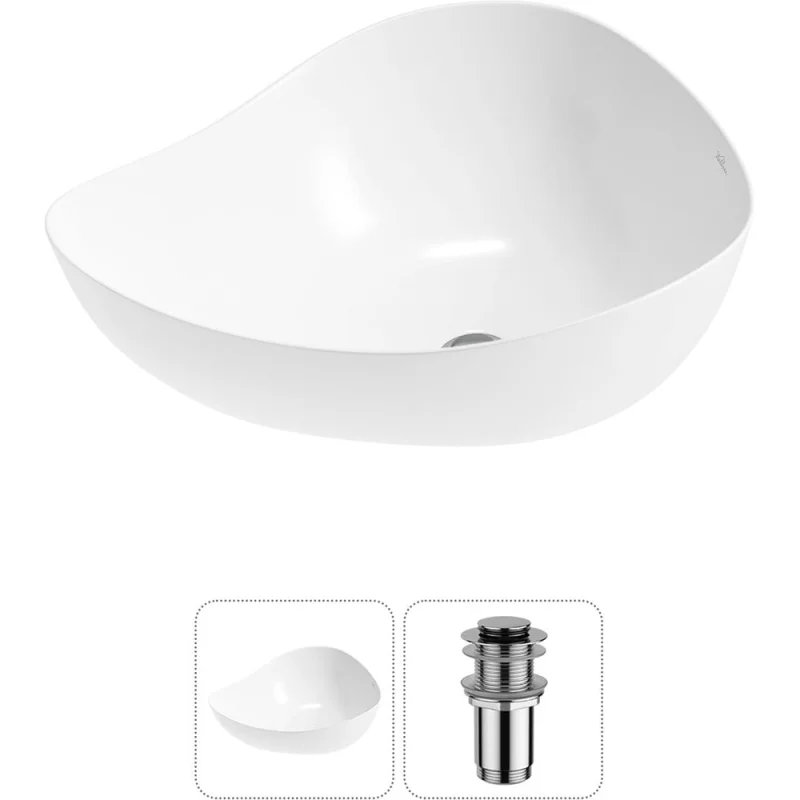 Набор Wellsee 2 в 1 Nexus Flex накладная раковина 51x39 см 20214019R