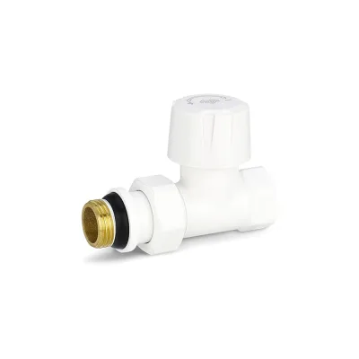 Термостатический радиаторный клапан Varmega 1/2 прямой, белый, VMDV06-110404