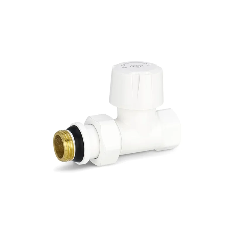 Термостатический радиаторный клапан Varmega 1/2 прямой, белый, VMDV06-110404