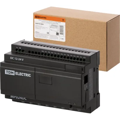 Модуль расширения TDM ELECTRIC МР024DC для ПЛК12D024 (24В DC, 14 входов/8 выходов) SQ0750-0005