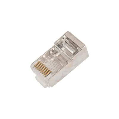 Экранированный коннектор rj-45 (8p8c) Ripo (по 20шт) 003-400007/20