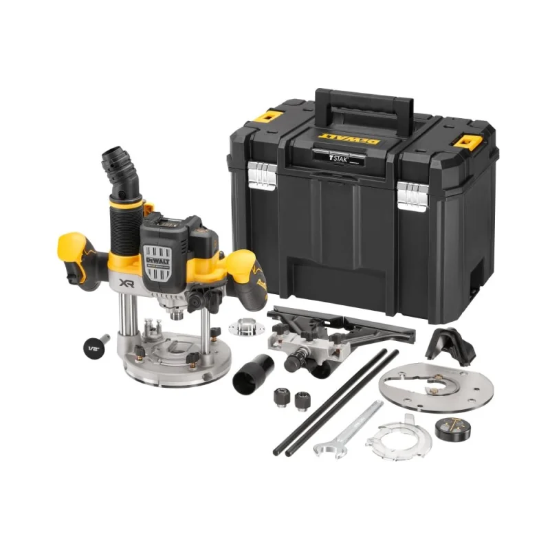 Аккумуляторный фрезер Dewalt DCW620NT, 18 В, 23000 об/мин, без АКБ и ЗУ, в кейсе TSTAK DCW620NT-XJ