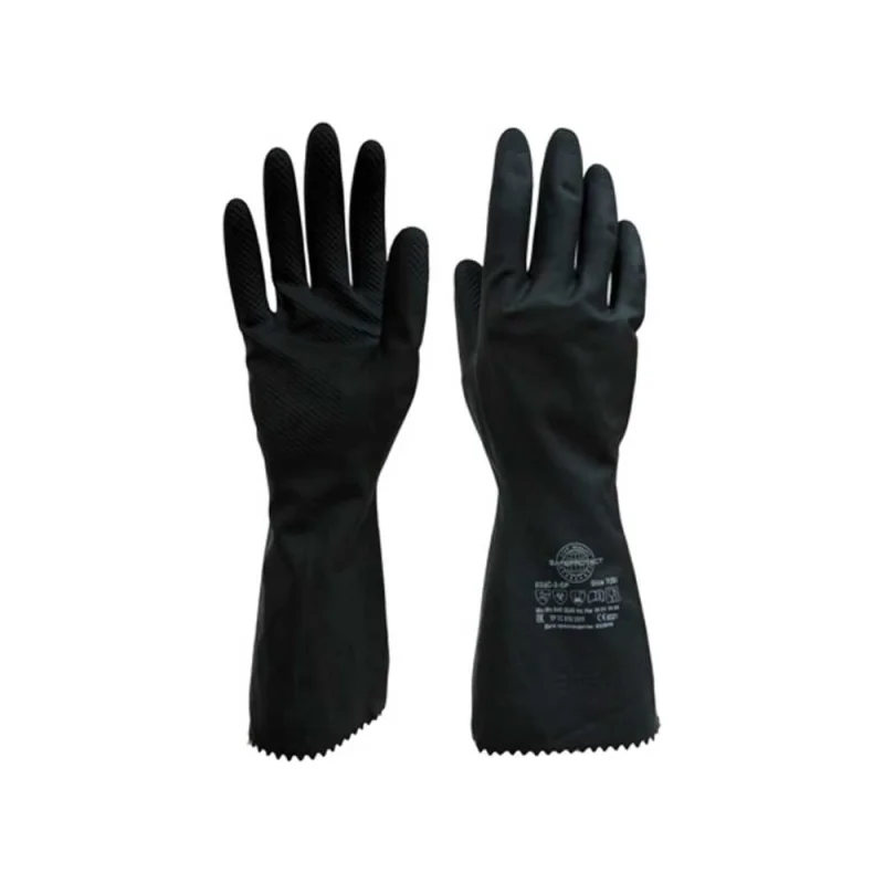 Перчатки Safeprotect КЩС-2-SP (латекс, толщина 0.35 мм, длина 300 мм) р 8 (M) 03032M