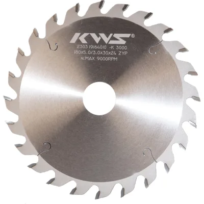 Диск пильный пазовый KWS 180х30х5.0х24T ZYP 3000 05030-251109