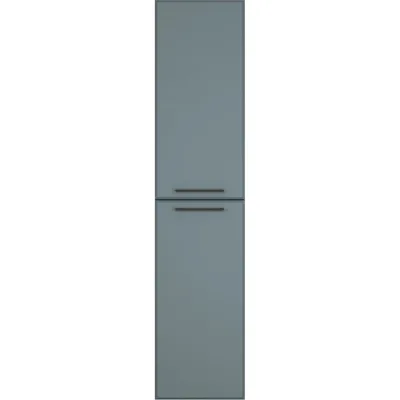 Шкаф-пенал для ванной uperwood Foster New_36*30*160 см, подвесной, серый графит PFosterNEWg