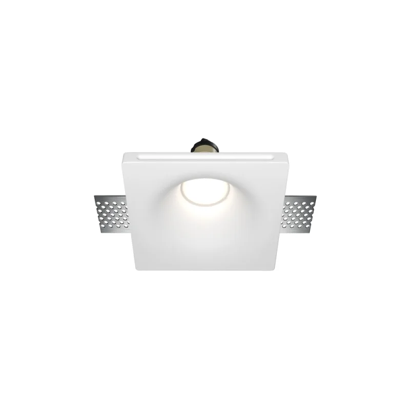 Светильник встраиваемый GU10 белый 12 Вт IP20 Maytoni Gyps Modern (DL001-1-01-W-1)