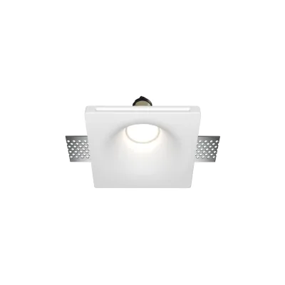 Светильник встраиваемый GU10 белый 12 Вт IP20 Maytoni Gyps Modern (DL001-1-01-W-1)