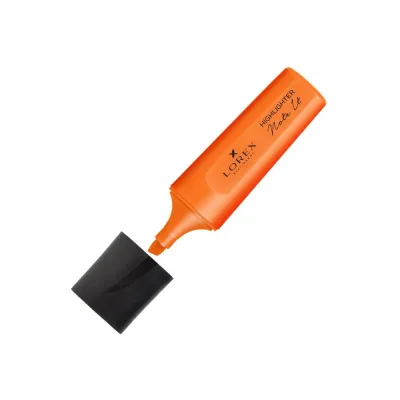 Текстовый маркер LOREX NOTE IT 1-5 мм оранжевый скошенный LXTMNI-O