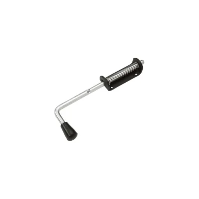 Засов пружинный DOMART (110) 280 мм мод.2 черный 4620031742807