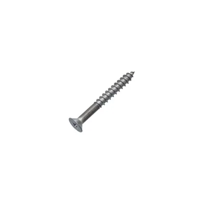 Шуруп ARNO INDUSTRIES 4х50 165 шт для дерева с потайной головкой для крепления древесины белый цинк AB7104005030598