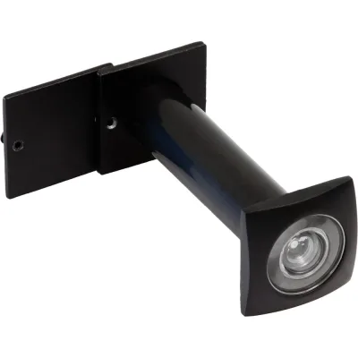 Глазок Doorlock DL VA16S/70-130mm/180 Black черный, квадратный 74219