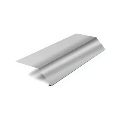 Планка карнизная МЕТАЛЛИК И КО 65x100x2000, Оц 0.40, RAL 7024, в пленке О0000057286