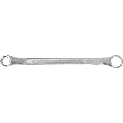 Накидной двусторонний ключ HORTZ 17x22 хромирование HOR 103534