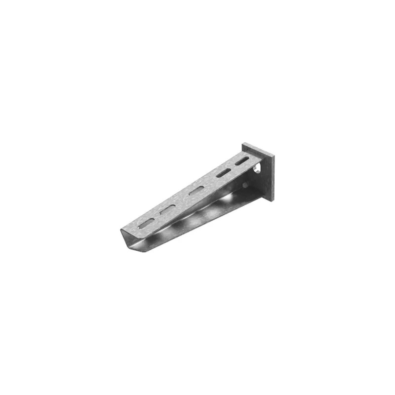 Консоль подвеса для средних нагрузок OSTEC на поверхность, база 300, толщина 2мм, гальван. цинк КПН5-300-2,0-ЭЦ