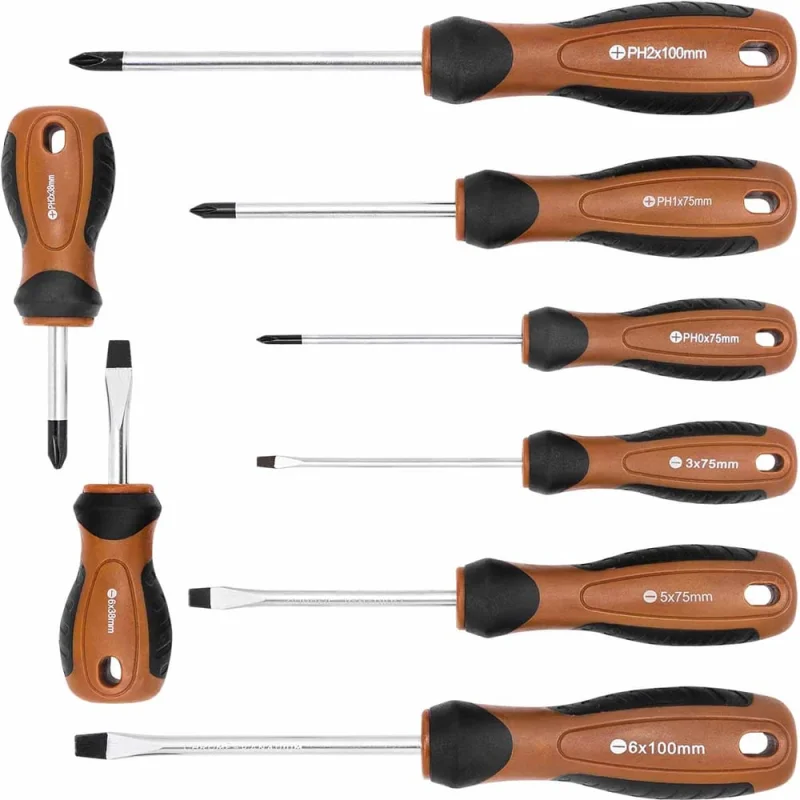 Отвертки FORSTIME набор 8 предметов FT-7008B(65990)
