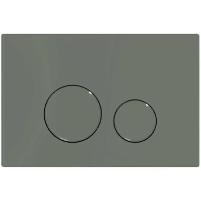 Кнопка смыва ALLEN BRAU PRIORITY 3.0 пневмо, abs Олива RAL7033 9.20A01.CGM (345329) 00345329