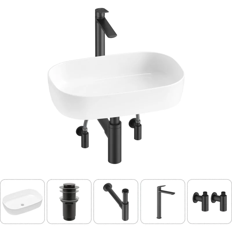 Накладная раковина для ванной Lavinia Boho комнаты Bathroom Sink в наборе 5 в 1 20217536R
