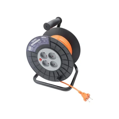 Удлинитель на катушке TOKOV ELECTRIC 4x20м без заземл. 6а ip20 2x0.75 TKE-SK20-075