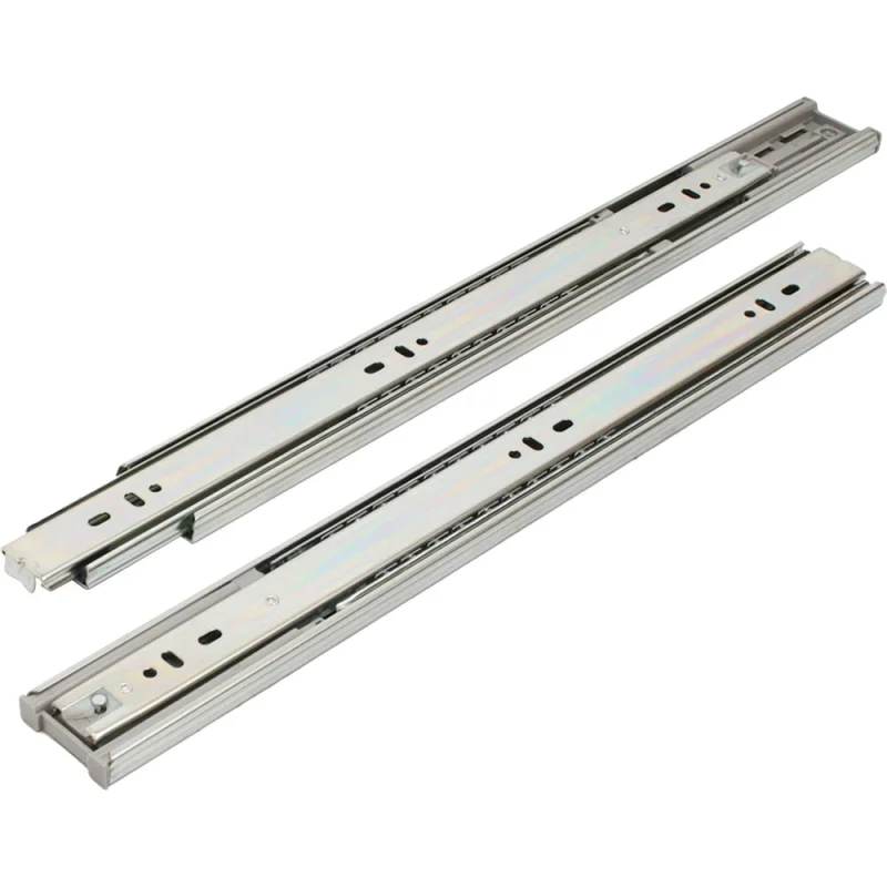 Направляющие шариковые с доводчиком StahlBuro (2 шт.) 45-350 /14/ хром 16336