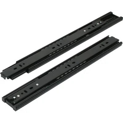 Направляющие шариковые с доводчиком StahlBuro (2 шт.) 45-350 /14/ черный 16339