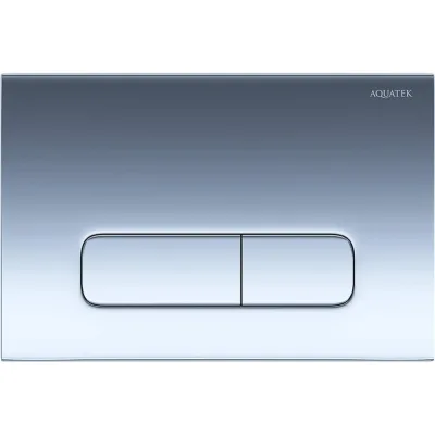 Панель смыва AQUATEK PNS-0000007 (002BQ) хром для INSP-0000001 Pneumo S (клавиши прямоугольная) 00000144591
