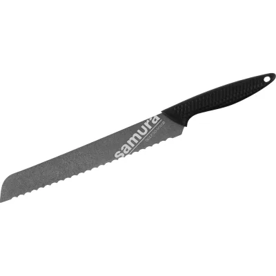 Кухонный нож для хлеба Samura "GOLF Stonewash" 230 мм, AUS-8 SG-0055B/K