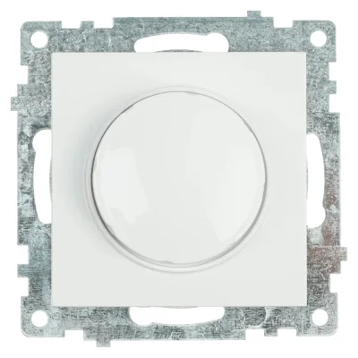 Диммирующий выключатель STEKKER механизм, GLS10-7106-01, 250V, 500W, серия Катрин, белый 39307