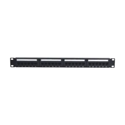 Неэкранированная патч-панель Advant категория 5е, 24 порта, 1U, 19", ADV5e-PNL241U