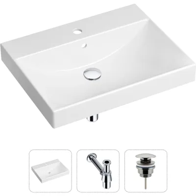 Врезная раковина для ванной Lavinia Boho Bathroom Sink в комплекте 3 в 1 21520545