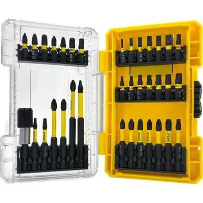 Набор бит SKOLE (BT15) 35PC (35 предметов, S2 сталь) BT15-35PC