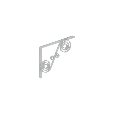 Кронштейн фигурный DOMART 250x200 мод.9 серый металлик 4620031740872