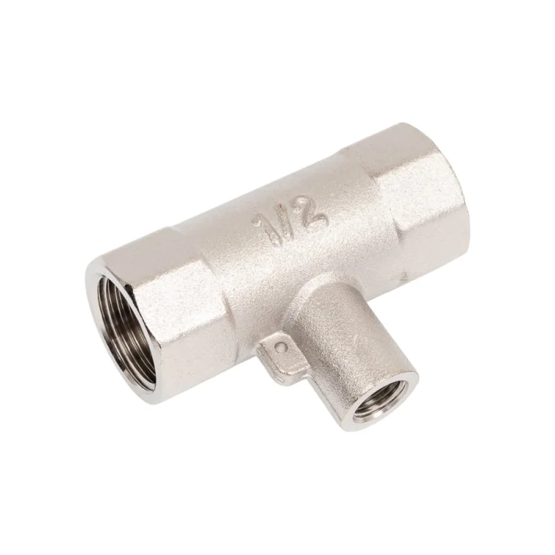 Тройник под датчик теплосчётчика VALTEC 1/2хM10х1/2 VTr.250.N.0004