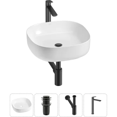 Набор Wellsee 4 в 1 Belle Spa 3.0 накладная раковина 45x45 см 20212698R