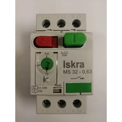 Автомат защиты двигателя iskra MS32-0.63 УТ-00025350