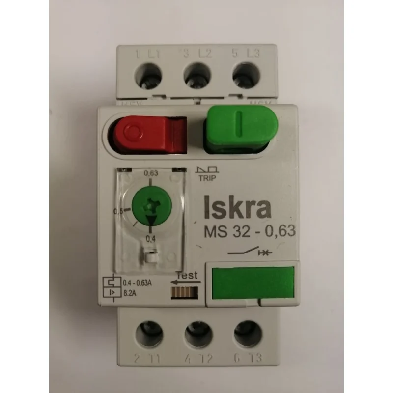 Автомат защиты двигателя iskra MS32-0.63 УТ-00025350