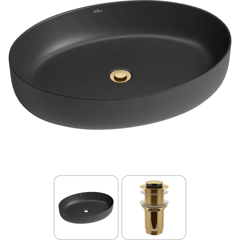 Набор Wellsee 2 в 1 Belle Spa 3.0 накладная раковина 55x41 см 20212679R