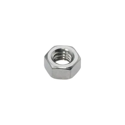 Гайка шестигранная КВАДРА цинк, DIN 934, M4 коp. 500 шт. 934040007500