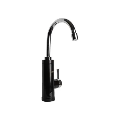 Кран-водонагреватель проточного типа черный Doron HF-010D, 3000 Вт, нагрев до 60°C 026773
