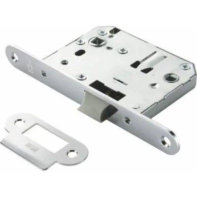 Бесшумная сантехническая защелка BUSSARE WC PLAST50/70 M.CHROME Матовый хром 940002023082
