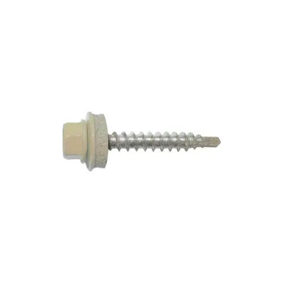 Саморез кровельный ООО ПКФ Сварком 4,8x70 RAL 1015 (св. слон.кость) (уп/50шт.) k00010124