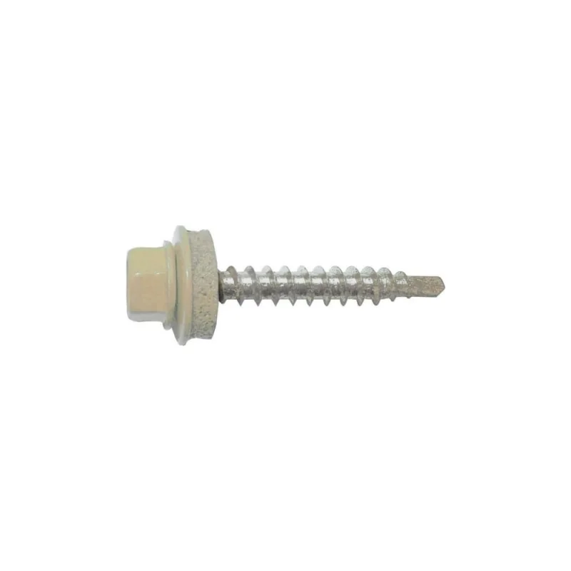 Саморез кровельный ООО ПКФ Сварком 4,8x70 RAL 1015 (св. слон.кость) (уп/50шт.) k00010124